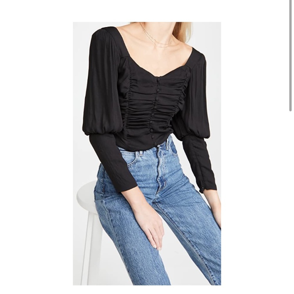 ASTR the label black blouse